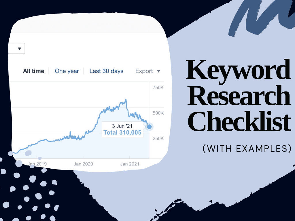 Keyword Research Checklist (With Examples)